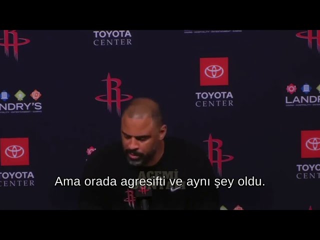 Udoka'nın Spurs maçı ve Alperen Şengün Yorumu TÜRKÇE ALTYAZILI