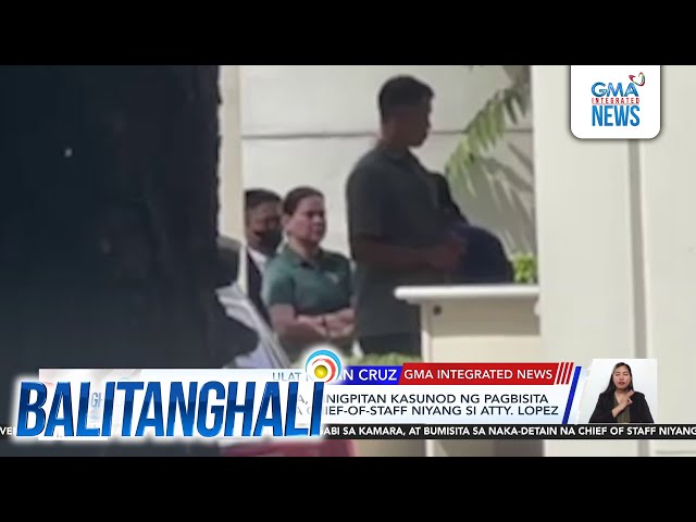 Seguridad sa Kamara, hinigpitan kasunod ng pagbisita ni VP Sara Duterte sa... | Balitanghali