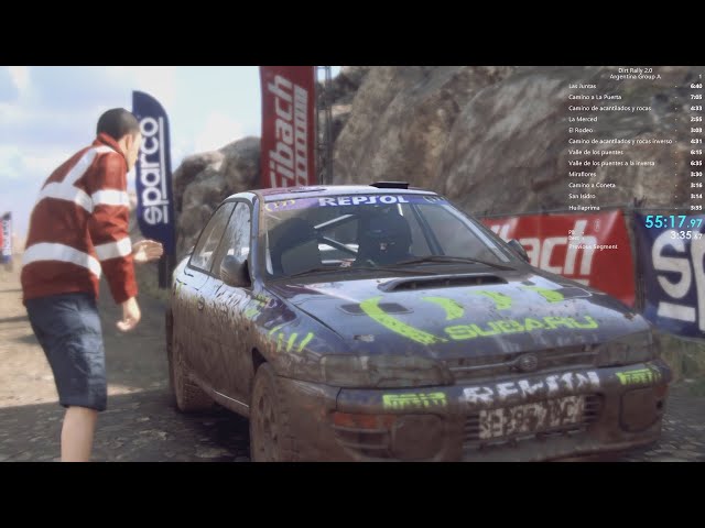 Dirt Rally 2.0: Argentina Group A - All Stages (WR)