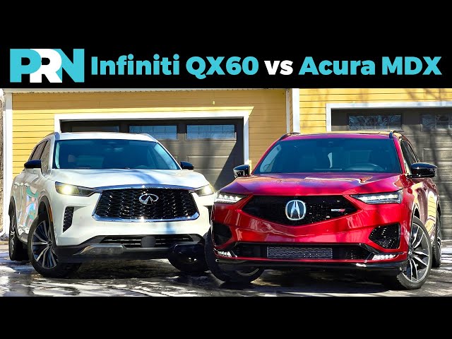 2022 Infiniti QX60 Sensory vs Acura MDX Type S | Premium Midsize SUV Showdown