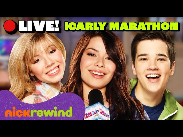 🔴LIVE: #Shorts MARATHON | iCarly's Best & Funniest Moments! 📹 w/ Carly, Sam and More! | NickRewind