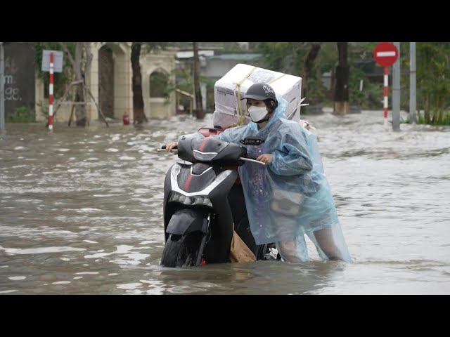 Super Typhoon Yagi causes floods in Vietnam's Haiphong | AFP