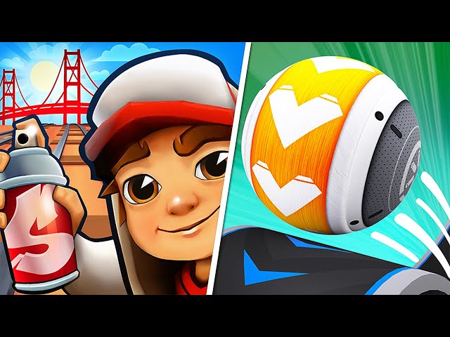 Subway Surfers VS GyroSphere Trials