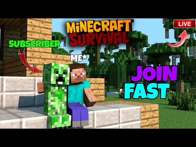 Minecraft Survival Series Live Stream | Minecraft Challenges And More Fun | Minecraft Live Stream