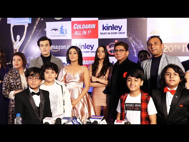 Yeh Rishta Kya Kehlata Hai Team At 20th Indian Television Academy Awards 2021