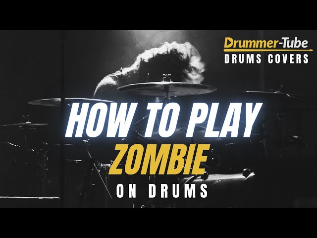 How to play "Zombie" by the Cranberries on drums | Zombie drum cover