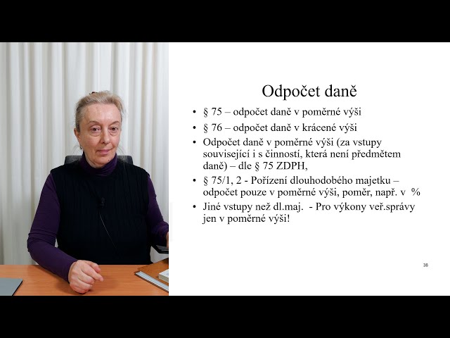 DPH u obcí a neziskových organizací (ukázka videokurzu)