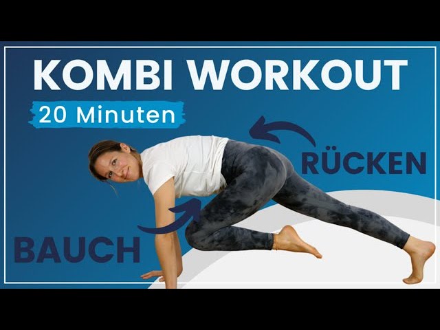 20 Minuten Bauch- und Rückentraining ➡️ Dein Kombi Workout