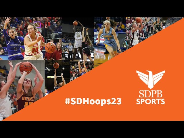 SDHSAA 2023 Girls Class A Basketball Tournament Noon & 1:45PM