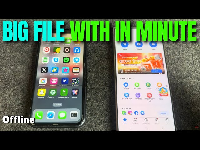 How to Transfer video iPhone to Android 2024 (Any larger file)