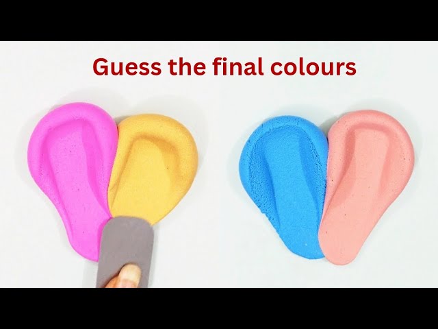 what do these mixed slime colours make? (part 23) #asmr #satisfying  #slime #oddlysatisfying