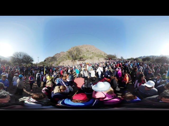 Procesión Virgen India "360º"- Sanagasta, La Rioja, Argentina 2019