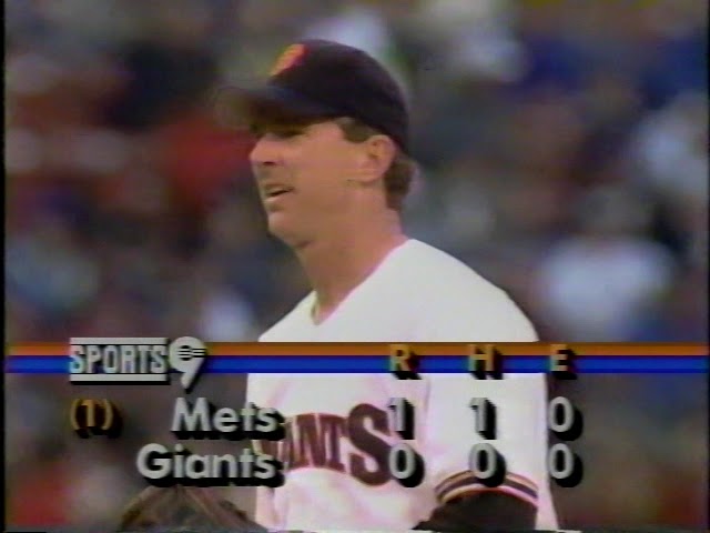 Mets vs Giants (5-30-1989)