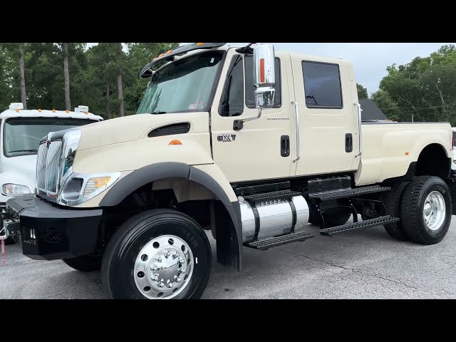 World‘s largest biggest monster production pick up truck ever international CXT view inside and out