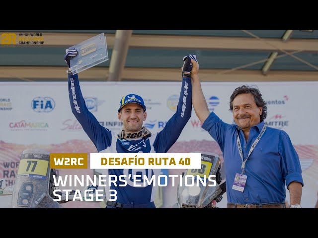 Winners' Emotions - Stage 5 - Desafío Ruta 40 - #W2RC