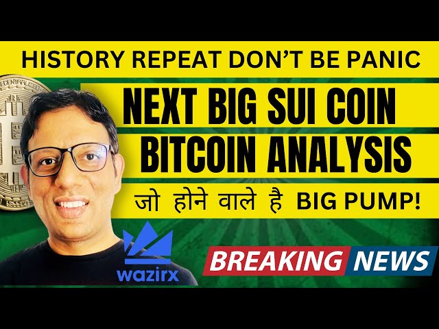 NEXT BIG SUI COIN ? | WAZIRX HACK or SCAM | BITCOIN ANALYSIS AND ALT COINS UPDATE