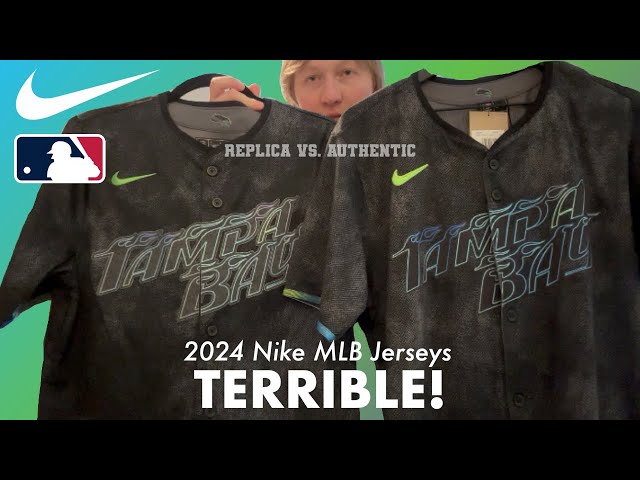 The Nike MLB Jerseys are TERRIBLE! // Replica vs Authentic Jersey Review and Comparison