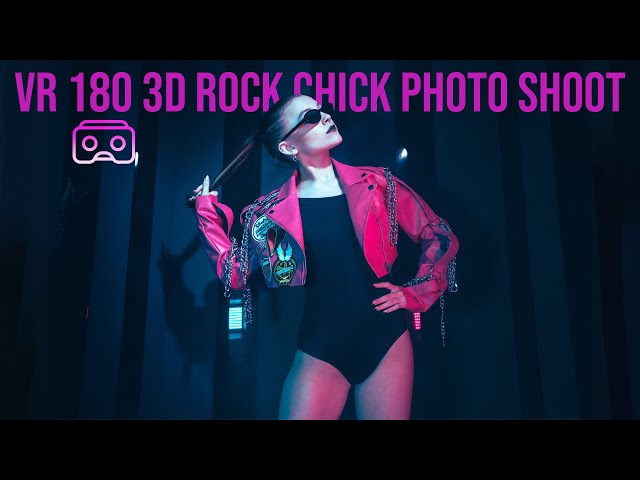 VR180 3D Rocker Chick Shoot