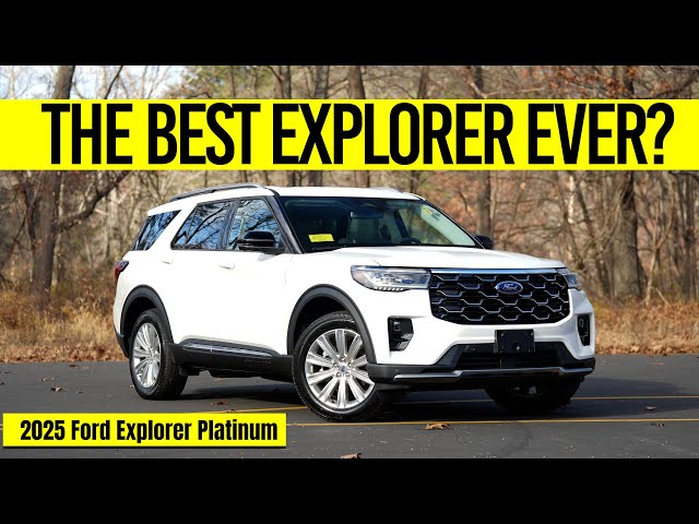 Is The 2025 Ford Explorer Platinum The Three Row Crossover We've Been Waiting For?