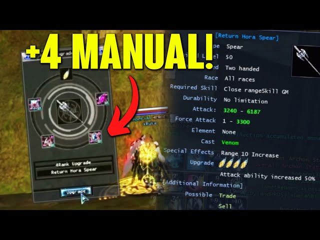 Detik-Detik Rare D Spear +4 Di Tempa Manual! | By : LordRuka