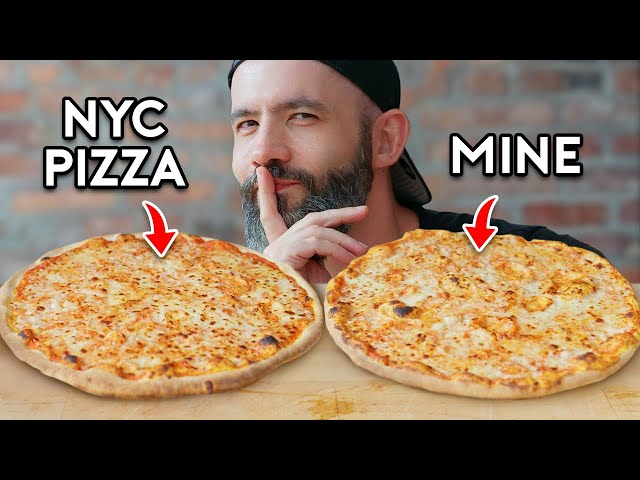 Can Babish Beat NYC's Best Pizza? (Blind Taste Test)