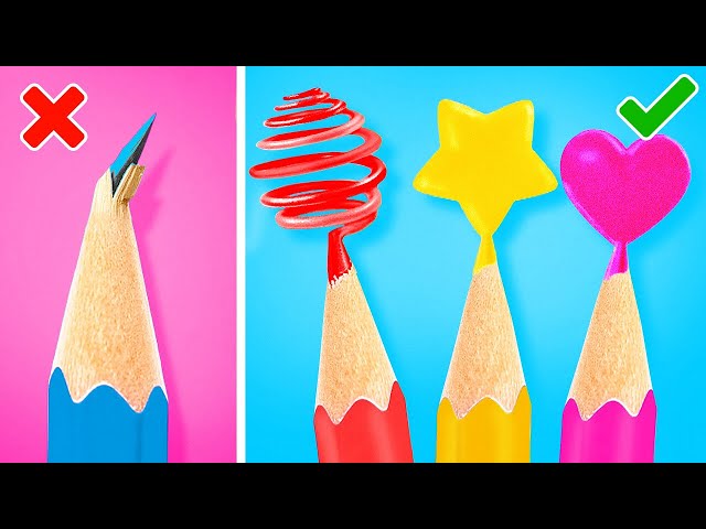 TESTING VIRAL SCHOOL HACKS || Cool Crafty Hacks for Students and Best DIY Ideas by 123 GO! Series