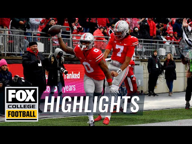 Indiana vs. No. 2 Ohio State Highlights | CFB on FOX