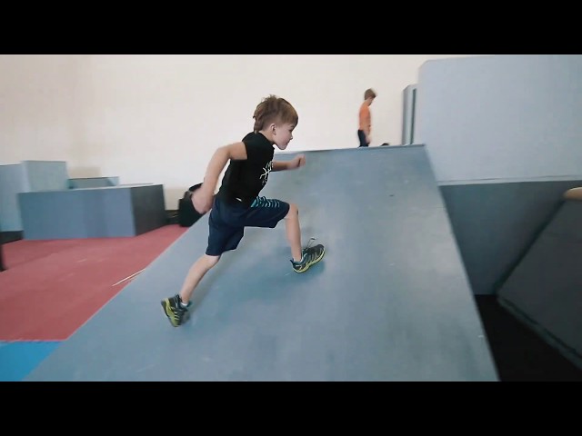 Parkour Kids Level Up at the Gym