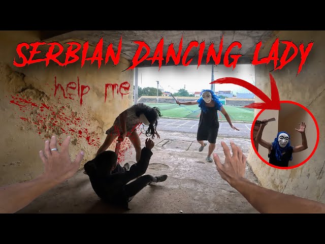 SERBIAN DANCING LADY REAL LIFE ESCAPE 17.0 | Horror Parkour Pov Short | Bubbles 3Run