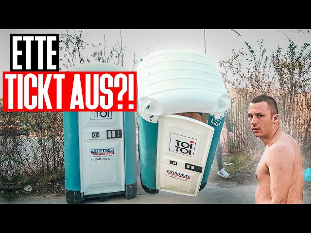 Stunt Carnage in Essen! | TURNING the TOILET HOUSE!