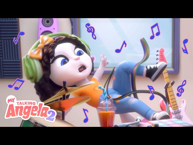 🤣 Music Studio Oopsy! 🎵 My Talking Angela 2 (Trailer)