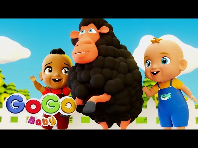 Baa Baa Black Sheep Song | GoGo Baby - Nursery Rhymes & Kids Songs