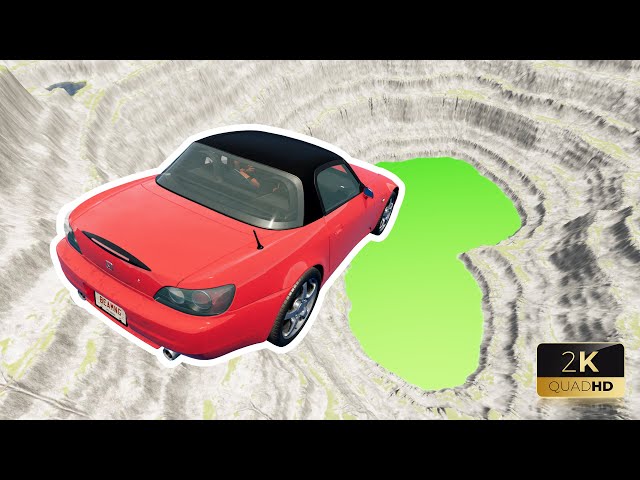 Cars Take on the Leap of Death in BeamNG.drive #853