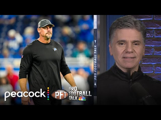 Lions’ Dan Campbell reveals mentality about pulling starters | Pro Football Talk | NFL on NBC