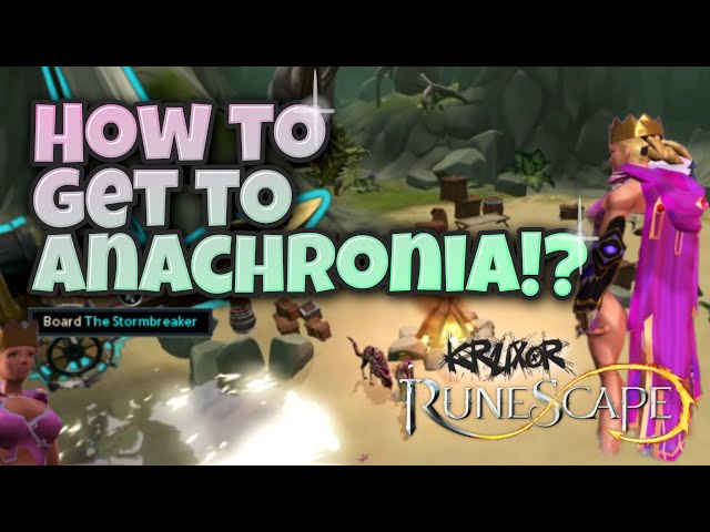 How to get to Anachronia in Runescape 3