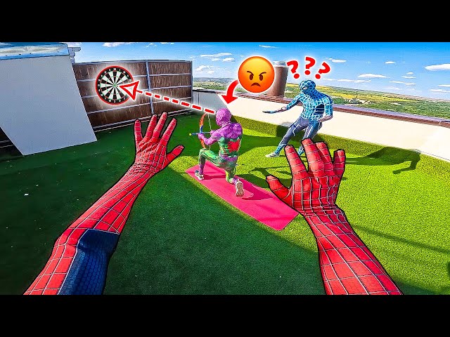 SPIDER-MAN Bros GO ROGUE While SPIDER-MOM IS AWAY! (FUNNY COMEDY IN PARKOUR POV)