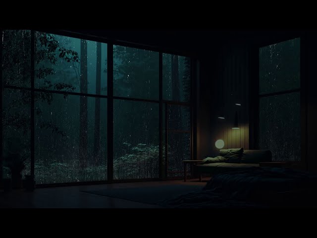 24/7 Quiet Night Rain: No Interruptions, Only the Soothing Soundtrack for Your Sleep, Study 🌧️