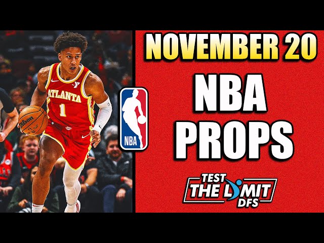 TOP 5 BEST NBA Player Prop Picks For Prizepicks | Wednesday 11/20/2024