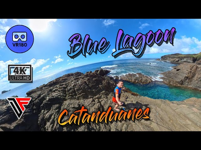 Blue Lagoon in Catanduanes, Philippines in 3D VR 180