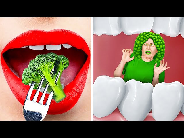 IF FOOD WERE PEOPLE || If Objects Were People! Funny Situations and Food Hacks by 123 GO! Series