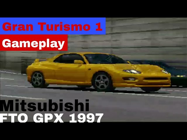 Gran Turismo 1 Gameplay - Mitsubishi FTO GPX 1997