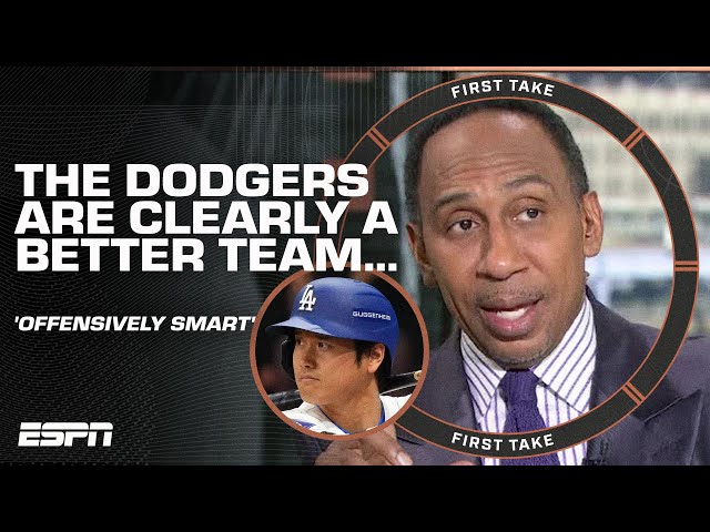 'METS LOOKED SCARED' 😳 Stephen A. praises LA's patience in NLCS Game 3 | First Take