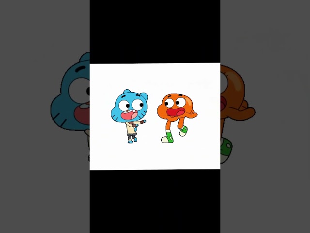 4k "Not My Problem" Anime VS Cartoon Gumball Edit! #gumball #edit #shorts #anime #4k #viral #tawog