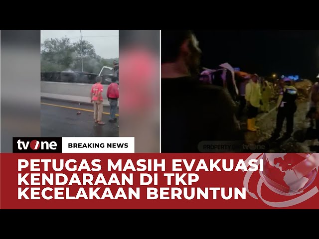 Kecelakaan Beruntun Tol Purbaleunyi Melibatkan 18 Kendaraan | Breaking News tvOne