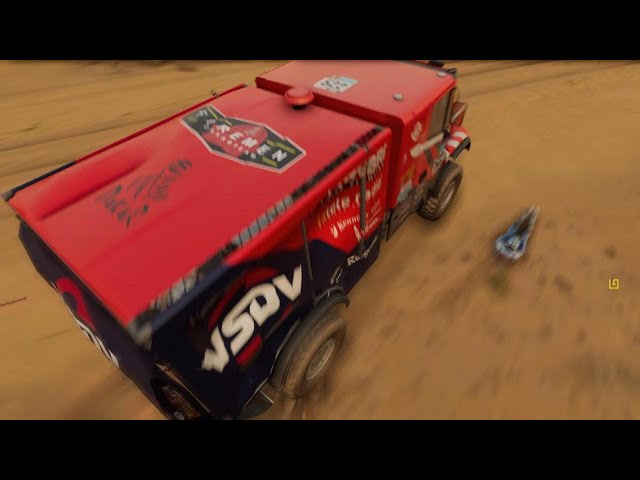 (PS5 Dakar Desert Rally) Stuck Under a Truck