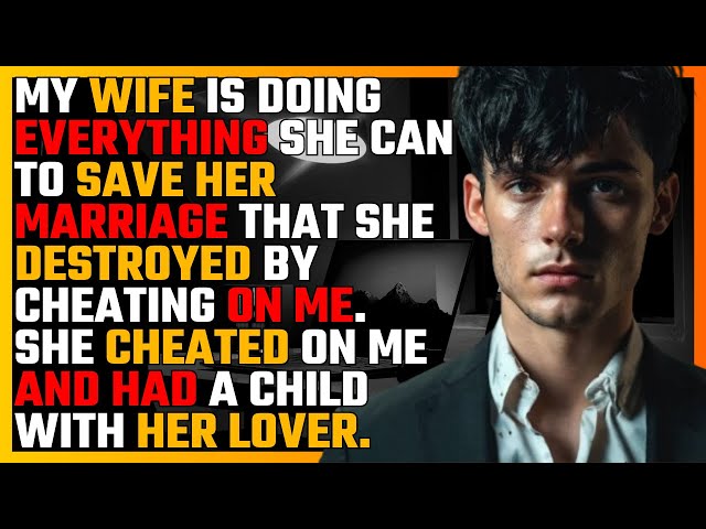 My wife is doing EVERYTHING she can to SAVE her MARRIAGE that she DESTROYED by CHEATING on me