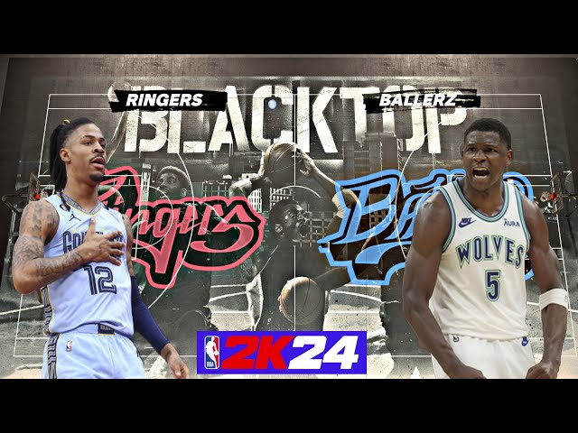 Morant VS Edwards 1V1 NBA2K24 Blacktop  PS5