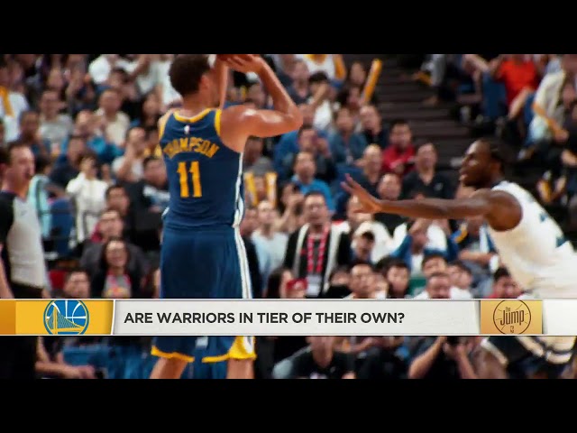 Warriors are in a tier of their own