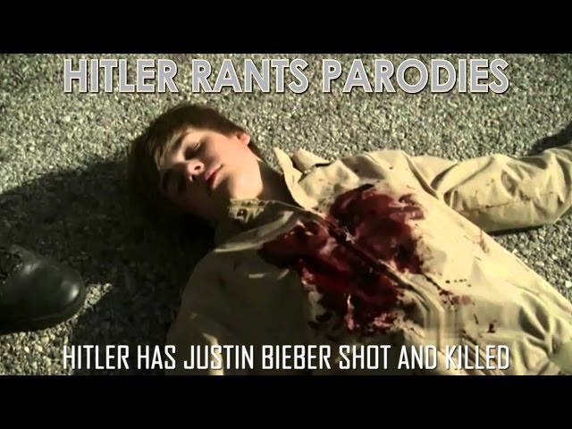 Hitler has Justin Bieber shot and killed