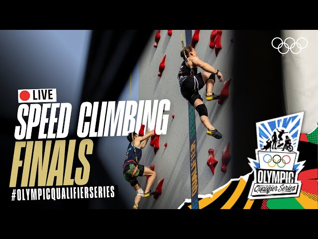 🔴 LIVE Speed Climbing: Women’s & Men's Finals! | #OlympicQualifierSeries